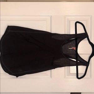Front pocket black free people tank top